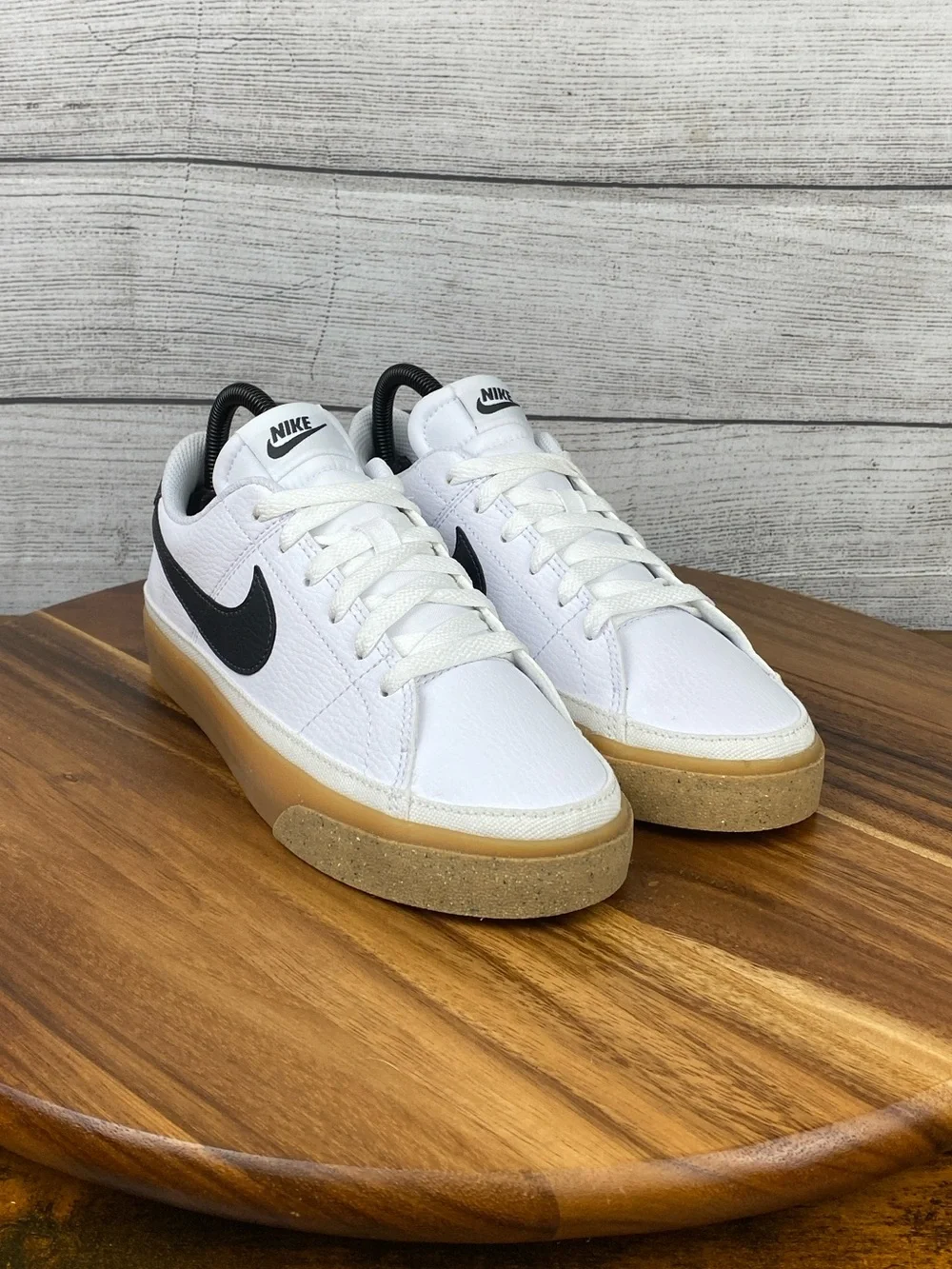 NEW Nike Court Legacy Next Nature White Anthracite Gum Shoes Women’s Size 7.5